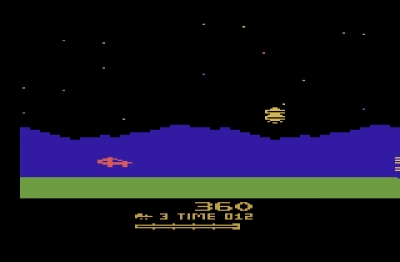 Screen ze hry Moon Patrol