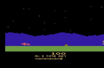 Screen ze hry Moon Patrol