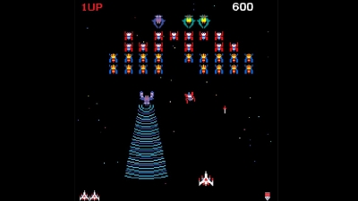 Artwork ke he Galaga