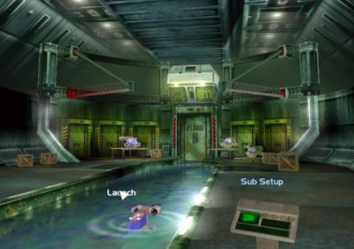 Screen ze hry Deep Fighter