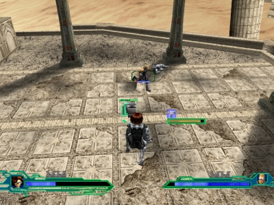 Screen ze hry Heavy Metal Geomatrix