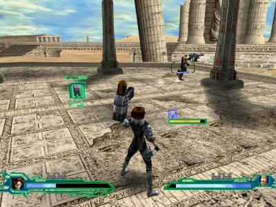 Screen ze hry Heavy Metal Geomatrix