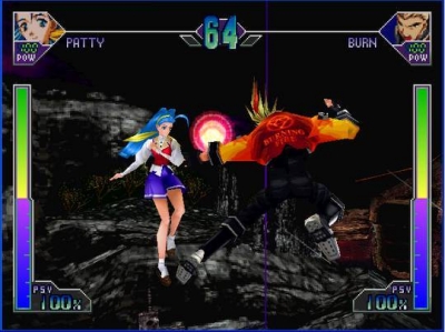Screen ze hry Psychic Force 2012