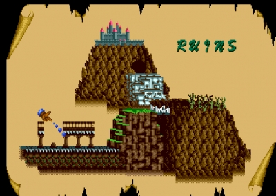 Screen ze hry Legend of Hero Tonma