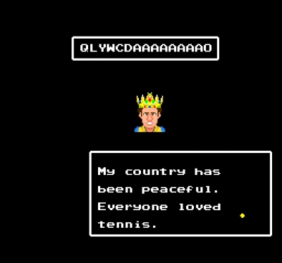 Screen ze hry World Court Tennis