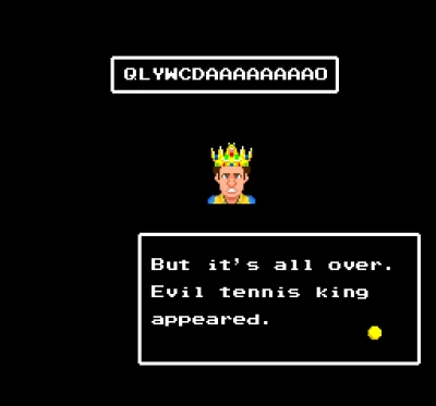 Screen ze hry World Court Tennis
