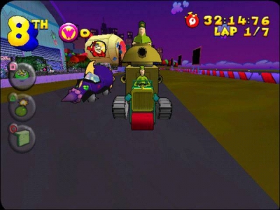 Screen ze hry Wacky Races