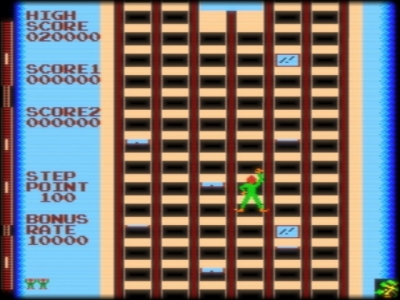 Screen ze hry Crazy Climber