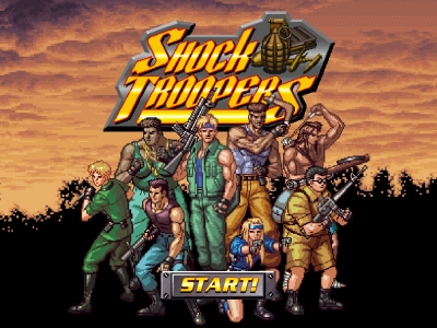 Screen ze hry Shock Troopers
