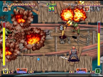 Screen ze hry Shock Troopers