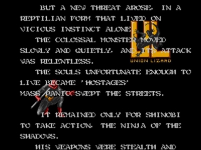 Screen ze hry Shadow Dancer