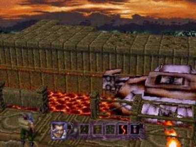 Screen ze hry Contra: Legacy of War