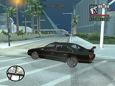 Screen ze hry Grand Theft Auto: San Andreas