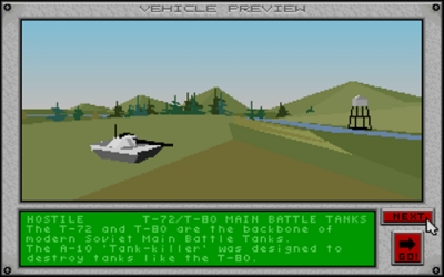 Screen ze hry A-10 Tank Killer