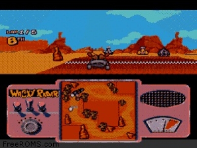 Screen ze hry Wacky Races