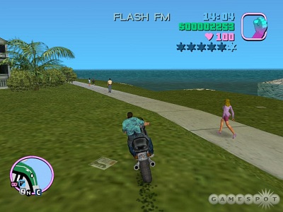 Screen Grand Theft Auto: Vice City