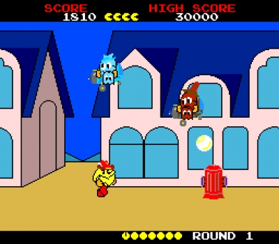 Screen ze hry Pac-Land