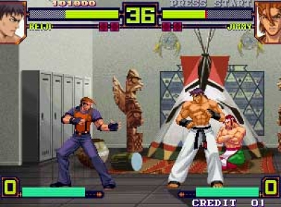 Screen ze hry Power Instinct Matrimelee