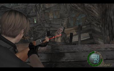Screen ze hry Resident Evil 4