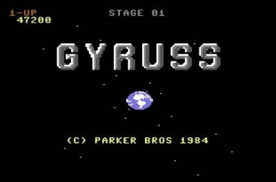 Screen ze hry Gyruss