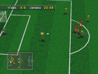 Screen ze hry Olympic Soccer