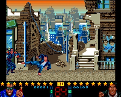 Screen ze hry Dangerous Streets