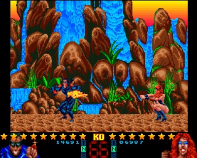 Screen ze hry Dangerous Streets