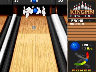 Screen ze hry Kingpin: Arcade Sports Bowling