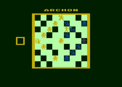 Screen ze hry Archon: The Light and the Dark