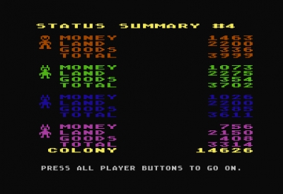 Screen ze hry M.U.L.E.