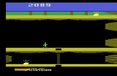 Screen ze hry Pitfall II: Lost Caverns