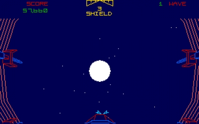 Screen ze hry Star Wars: The Arcade Game