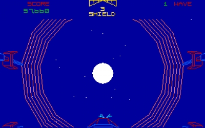 Screen ze hry Star Wars: The Arcade Game