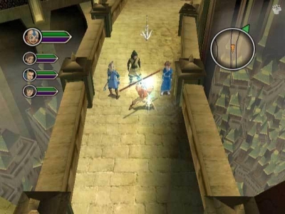 Screen ze hry Avatar: The Last Airbender