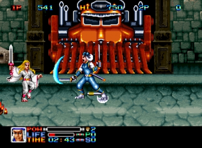 Screen ze hry Ninja Combat