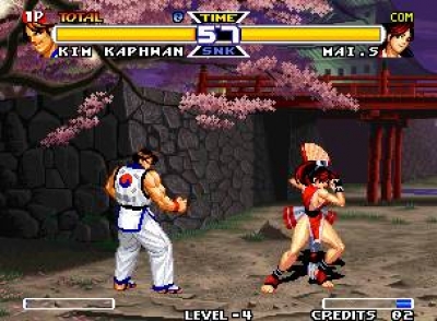 Screen ze hry Real Bout Fatal Fury Special