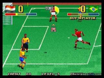 Screen ze hry The Ultimate 11: SNK Football Championship