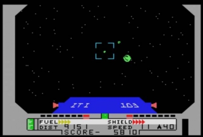 Screen ze hry Blockade Runner