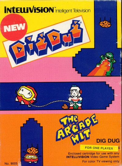 Obal hry Dig Dug