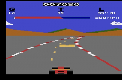 Screen ze hry Pole Position