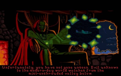 Screen ze hry Veil of Darkness