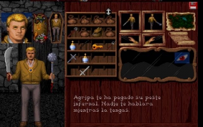Screen ze hry Veil of Darkness