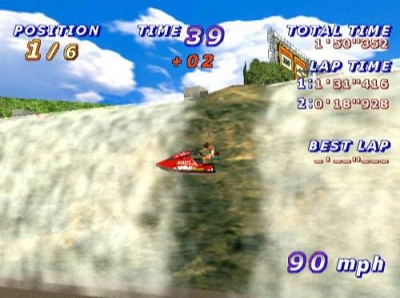 Screen ze hry Surf Rocket Racers