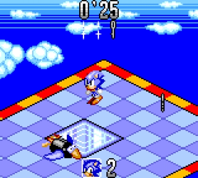 Screen ze hry Sonic Labyrinth