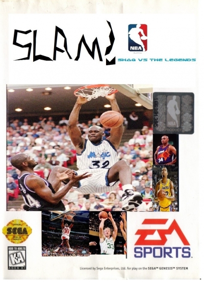 Obal hry Slam - Shaq Vs. The Legends