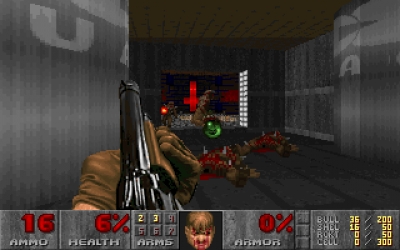 Screen ze hry Doom