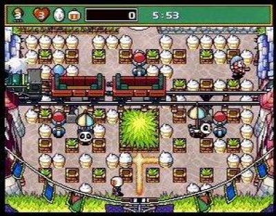 Screen ze hry Saturn Bomberman