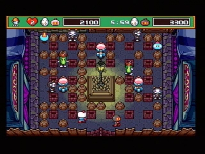 Screen ze hry Saturn Bomberman