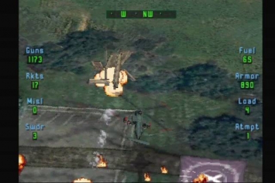 Screen ze hry Soviet Strike