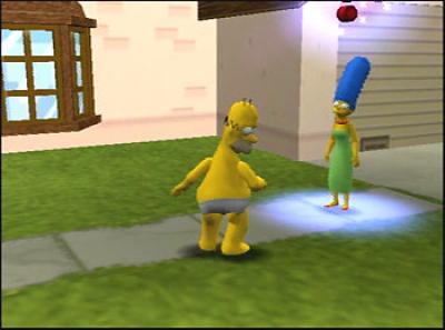 Screen ze hry Simpsons: Hit & Run, The